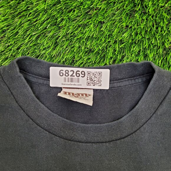 Vintage M&M Chocolate Lover Shirt 2XL 25x27 Black - Picture 9 of 13